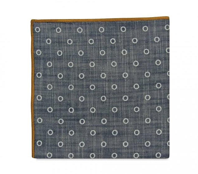 The Hays Polka Dot Pocket Square - The Great Republic
