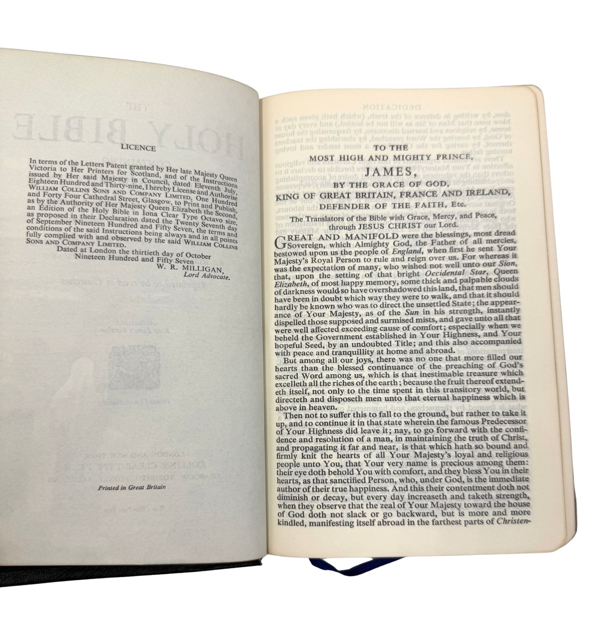 The Holy Bible, Authorized King James Version, Presentation Copy, Signed and Inscribed by President Richard M. Nixon, Dated Feb. 2, 1973 - The Great Republic