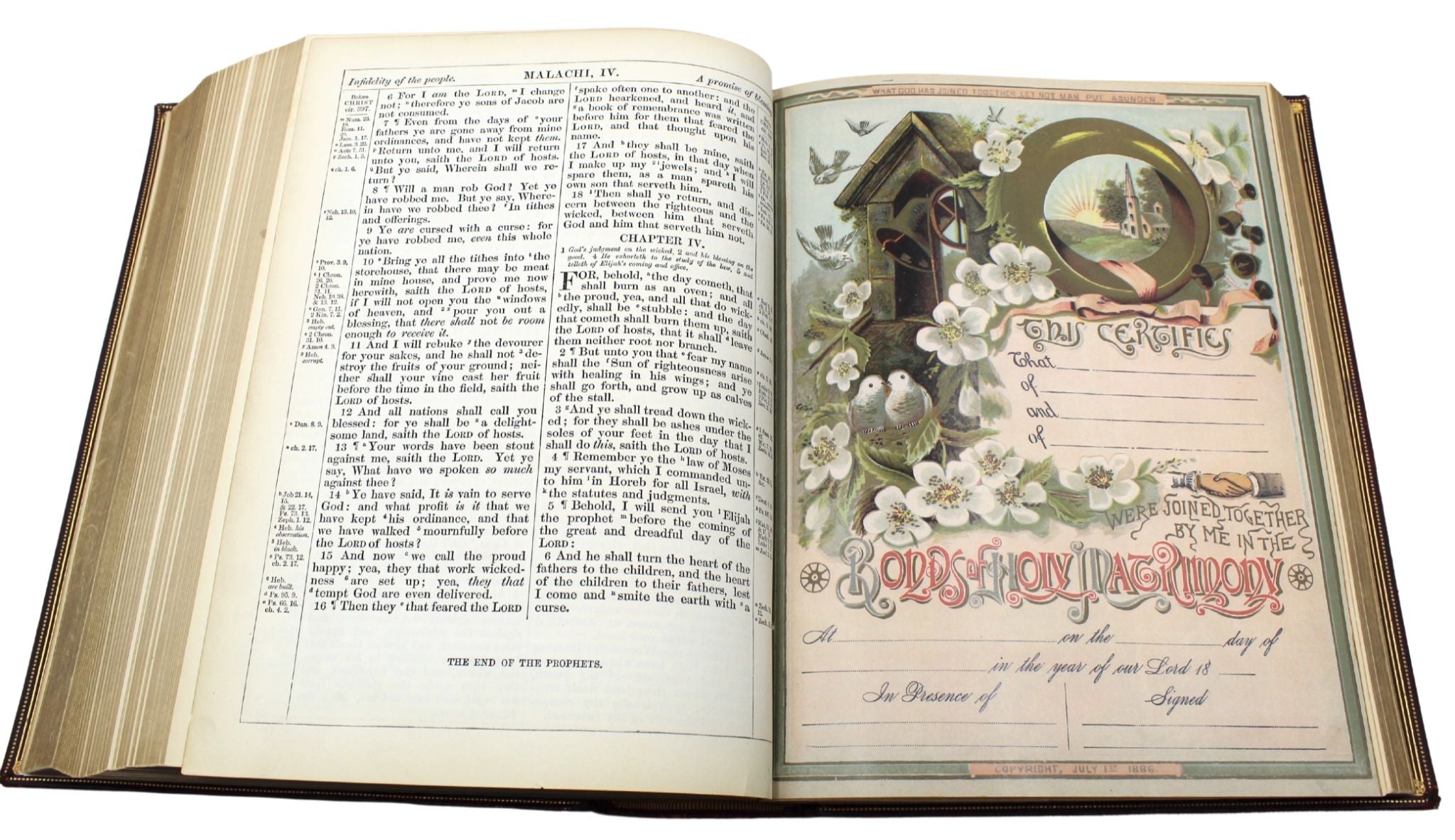 The Holy Bible, Containing the Old and New Testaments, Appointed to be Read in Churches, 1887 - The Great Republic
