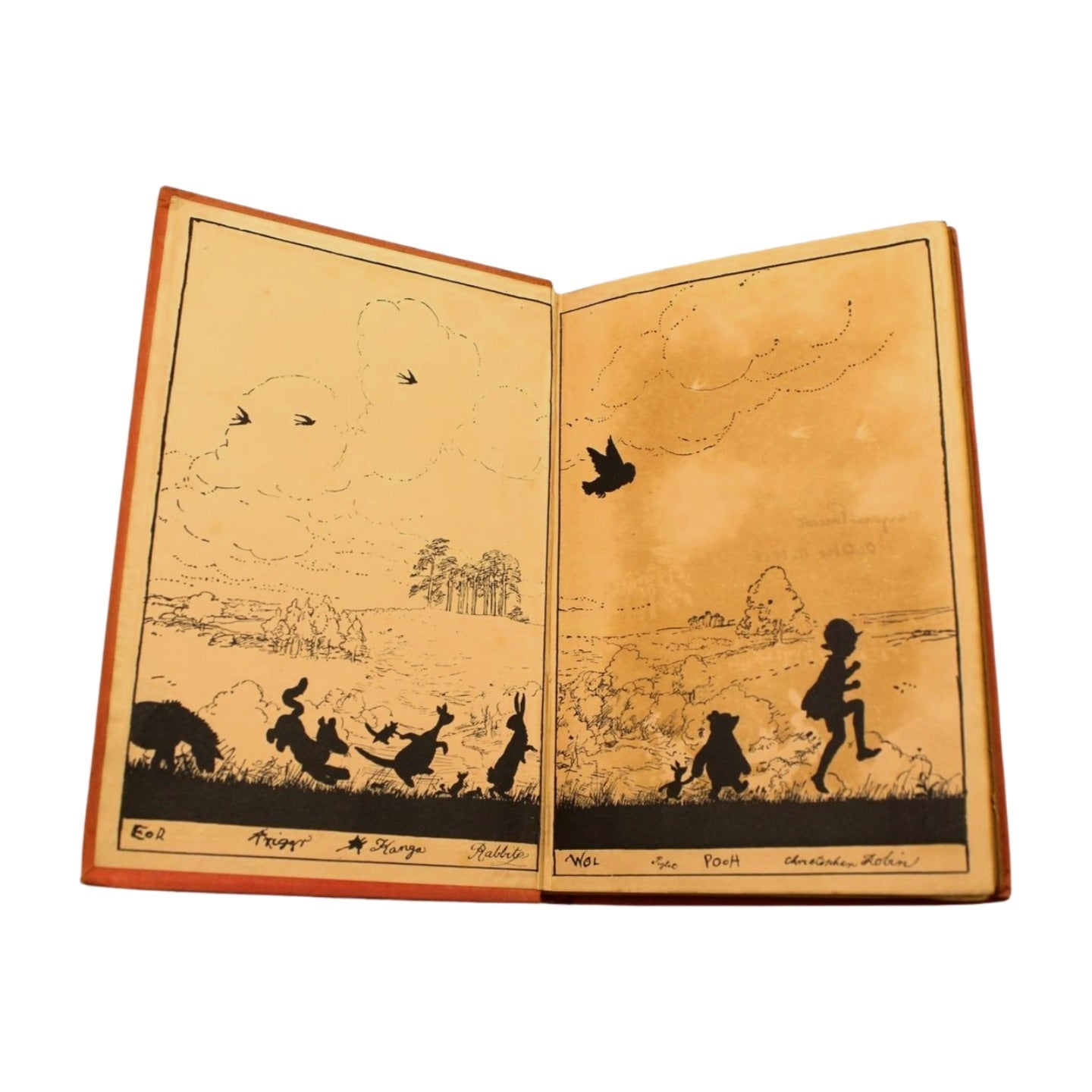 The House at Pooh Corner by A. A. Milne, Illustrated by Ernest H. Shepard, First Edition, in Original Boards, 1928 - The Great Republic
