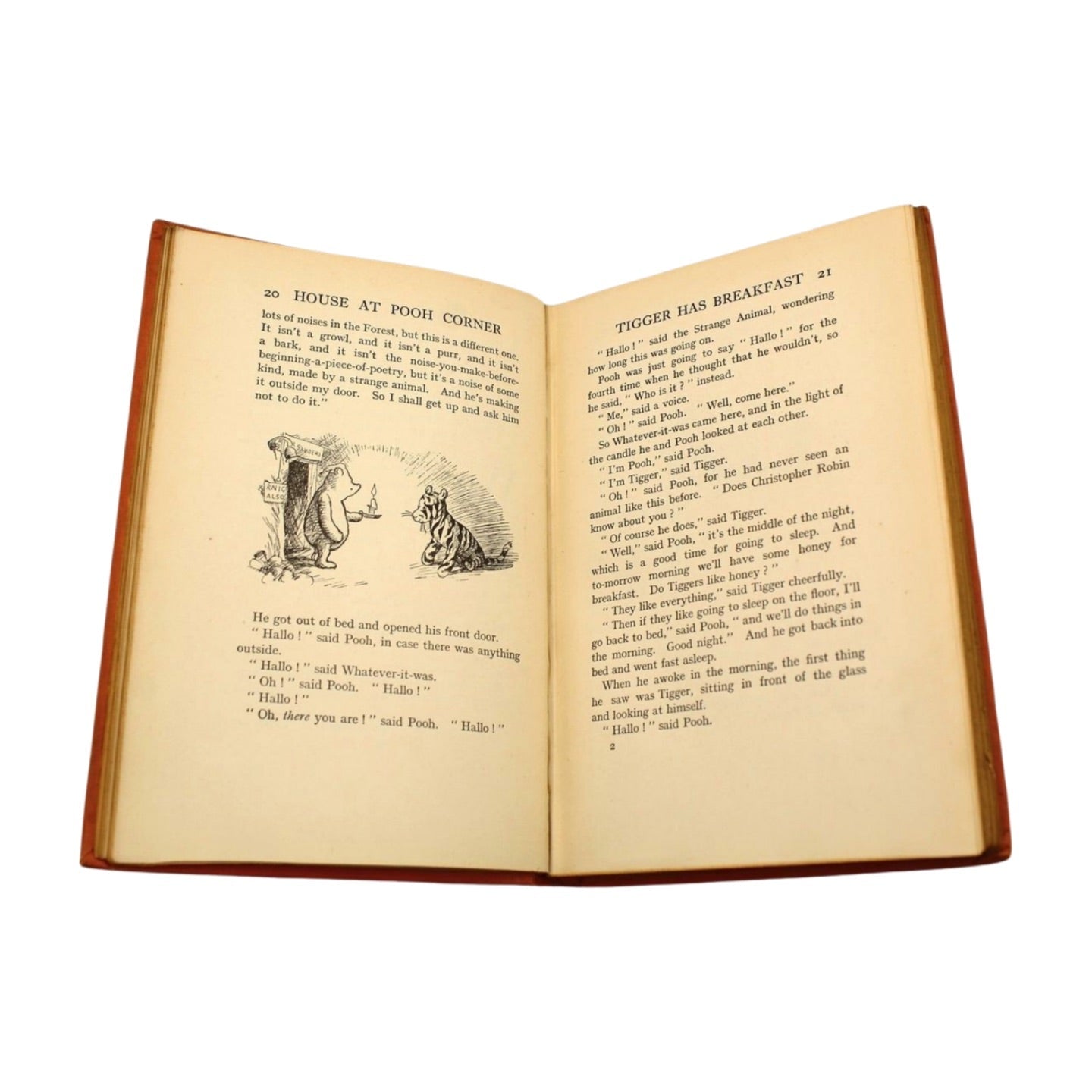 The House at Pooh Corner by A. A. Milne, Illustrated by Ernest H. Shepard, First Edition, in Original Boards, 1928 - The Great Republic