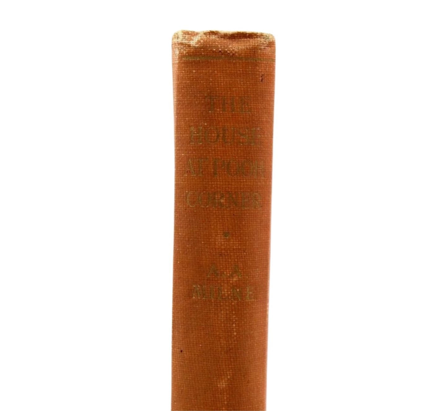 The House at Pooh Corner by A. A. Milne, Illustrated by Ernest H. Shepard, First Edition, in Original Boards, 1928 - The Great Republic