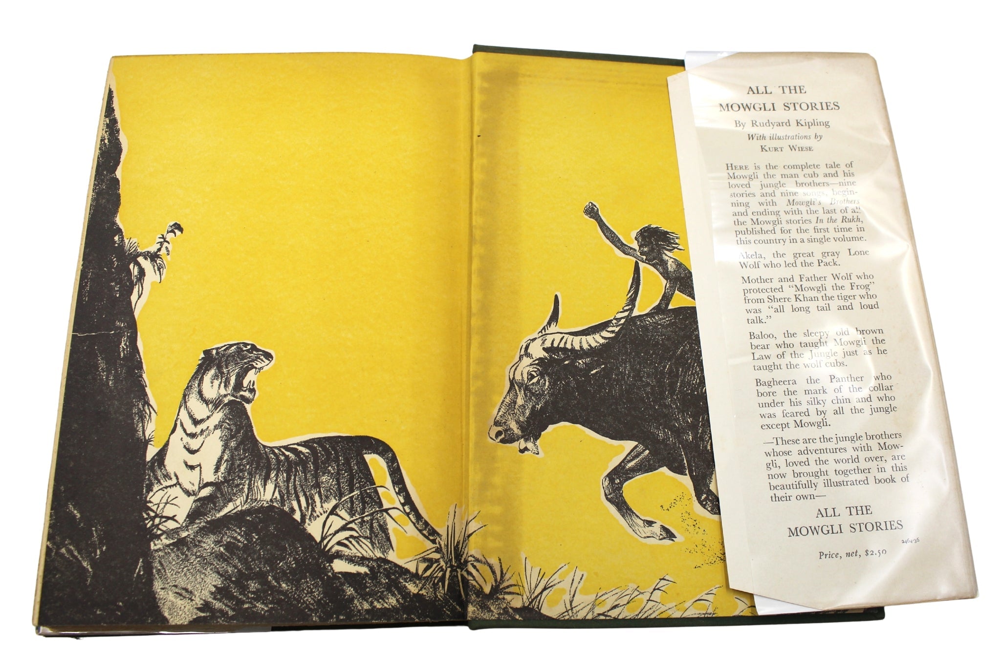 The Jungle Book by Rudyard Kipling, Illustrated by Kurt Wiese, 1938 - The Great Republic