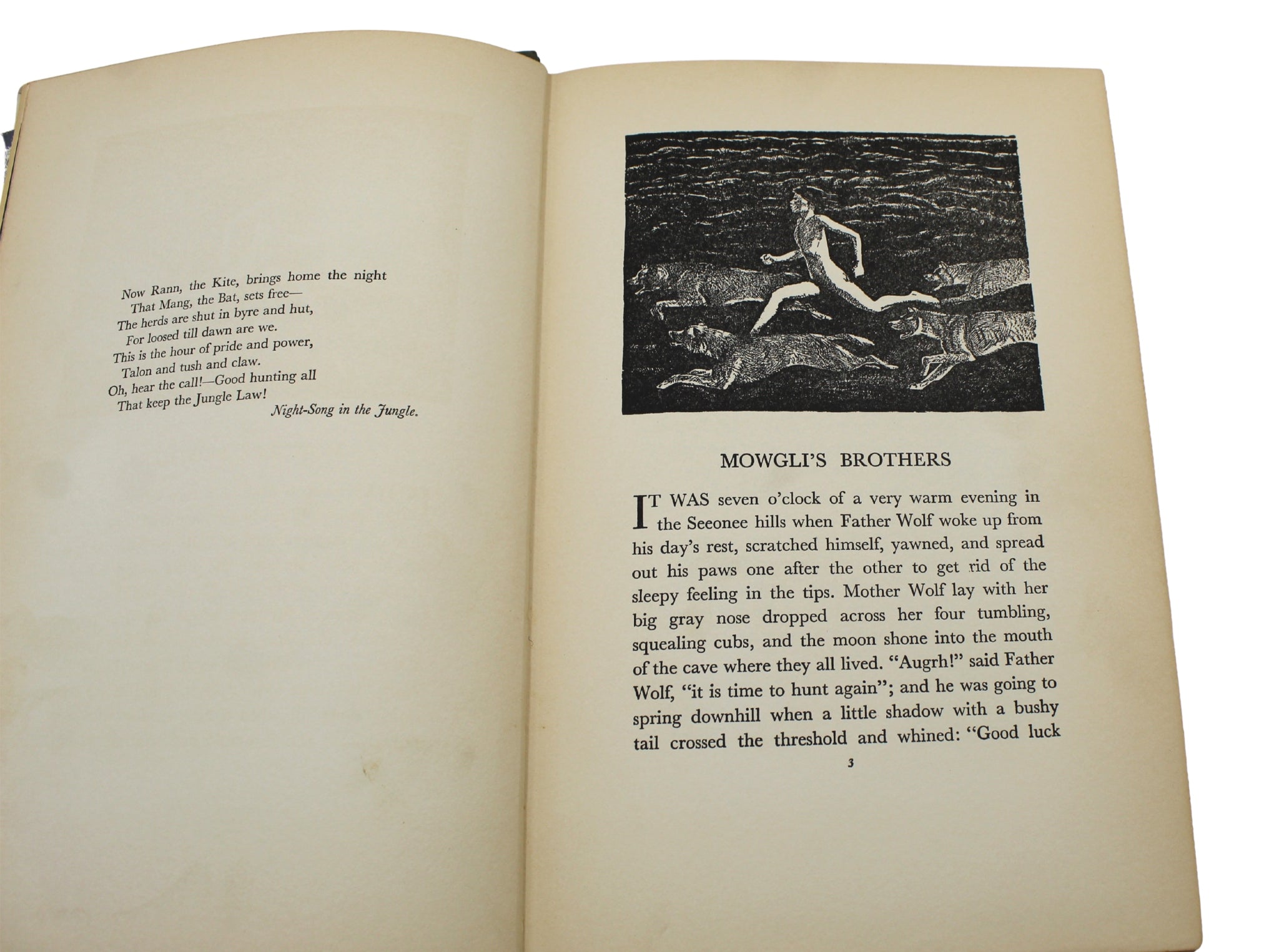 The Jungle Book by Rudyard Kipling, Illustrated by Kurt Wiese, 1938 - The Great Republic