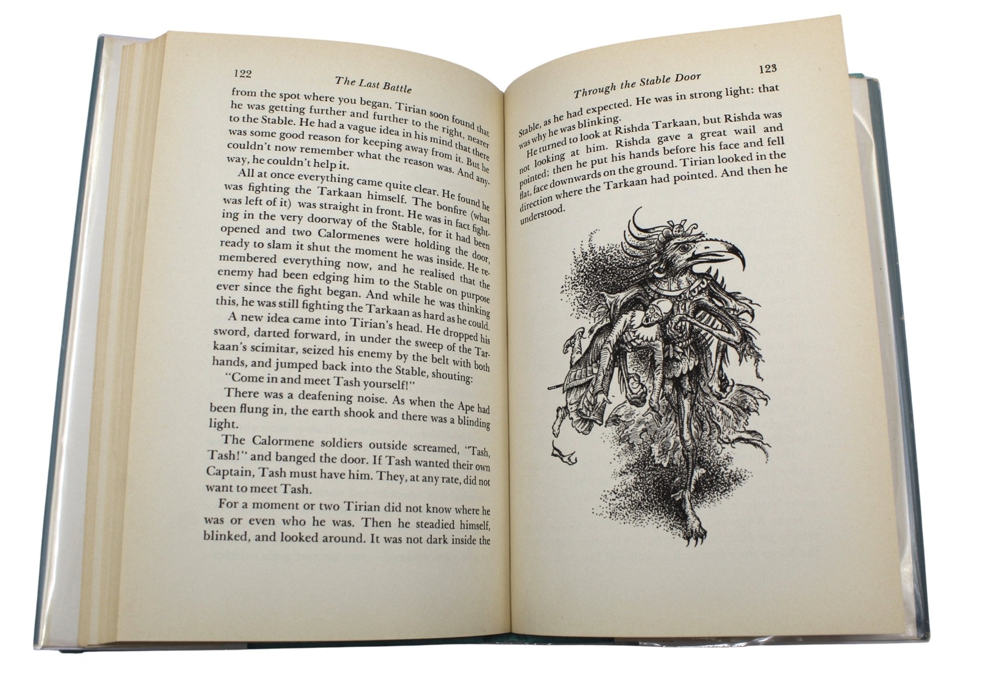 The Last Battle, A Story for Children by C. S. Lewis, Illustrated and Signed by Pauline Baynes, First Printing, 1956 - The Great Republic