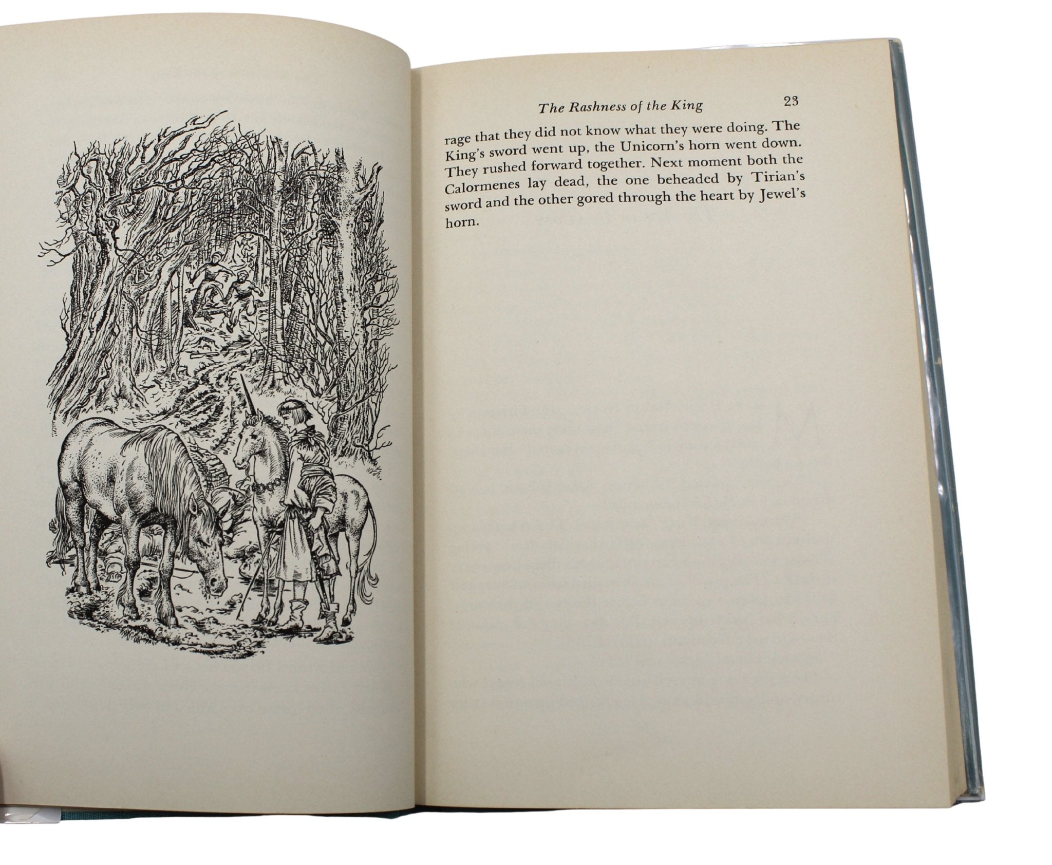 The Last Battle, A Story for Children by C. S. Lewis, Illustrated and Signed by Pauline Baynes, First Printing, 1956 - The Great Republic