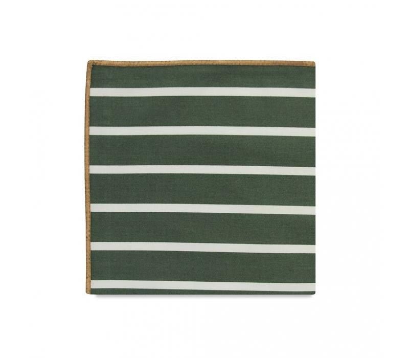 The Liddel Striped Pocket Square - The Great Republic