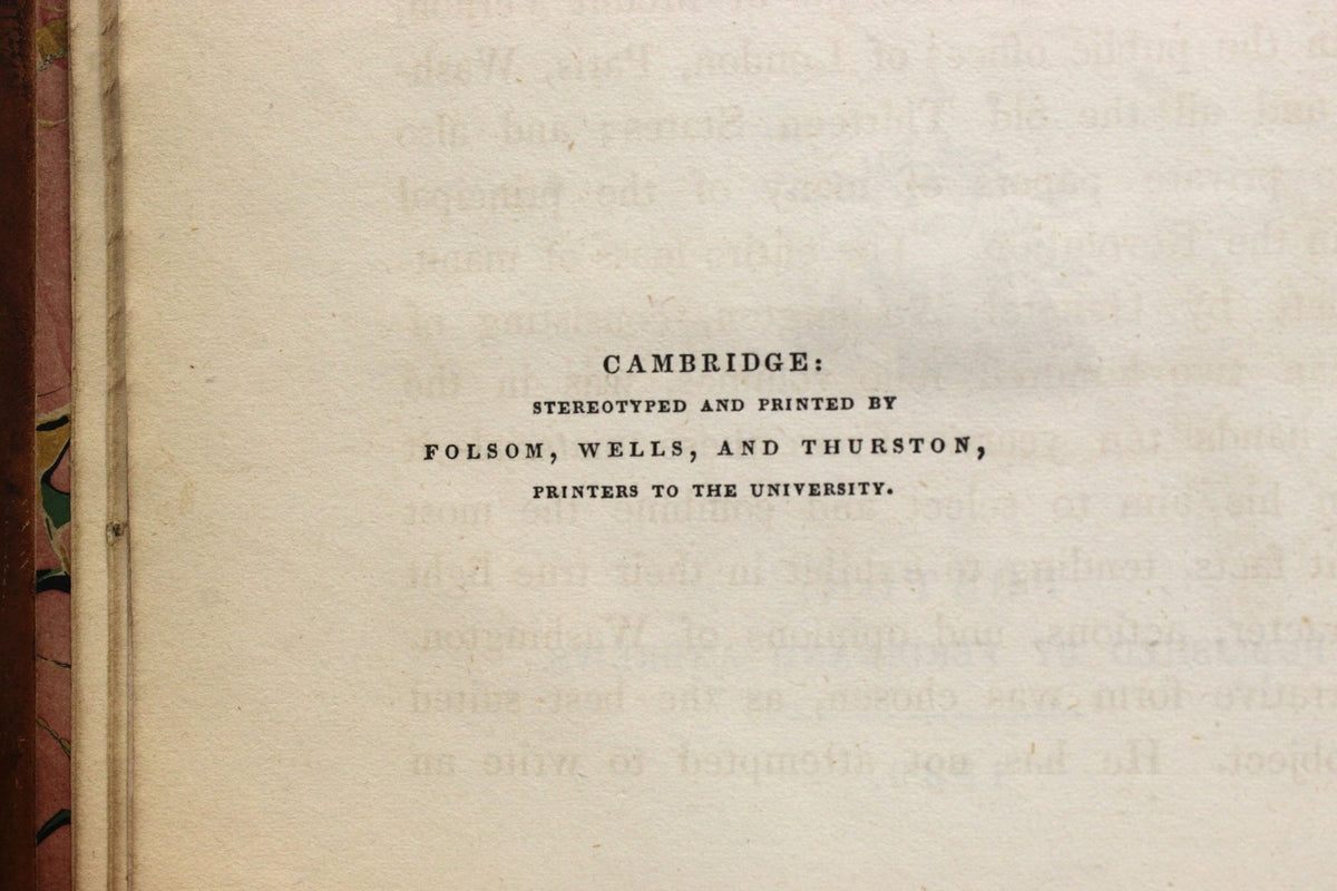 The Life of George Washington by Jared Sparks, First Edition, 1839 - The Great Republic