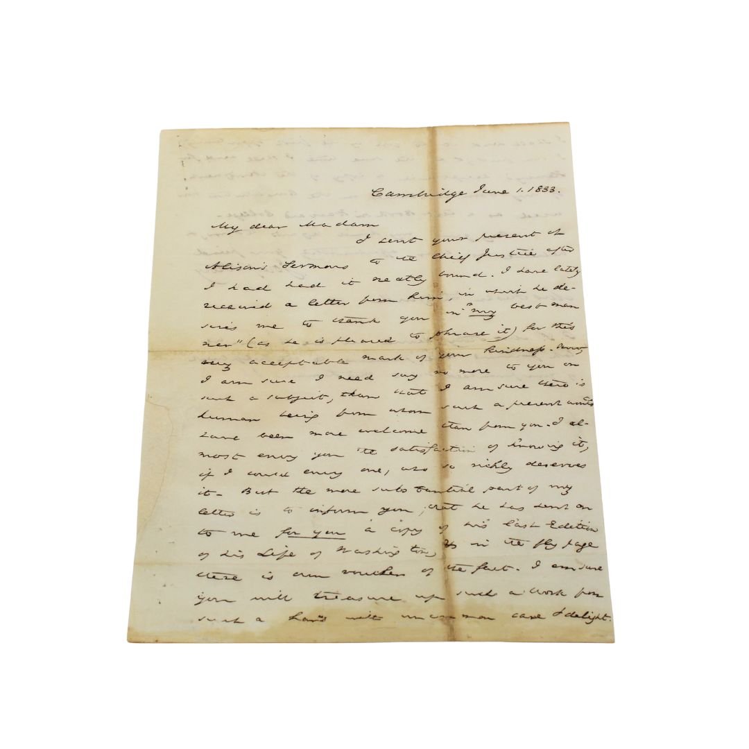 The Life of George Washington, Inscribed by John Marshall, Second Edition, in Two Volumes, 1832, with Accompanying Atlas to Marshall’s Life of Washington, 1832 - The Great Republic