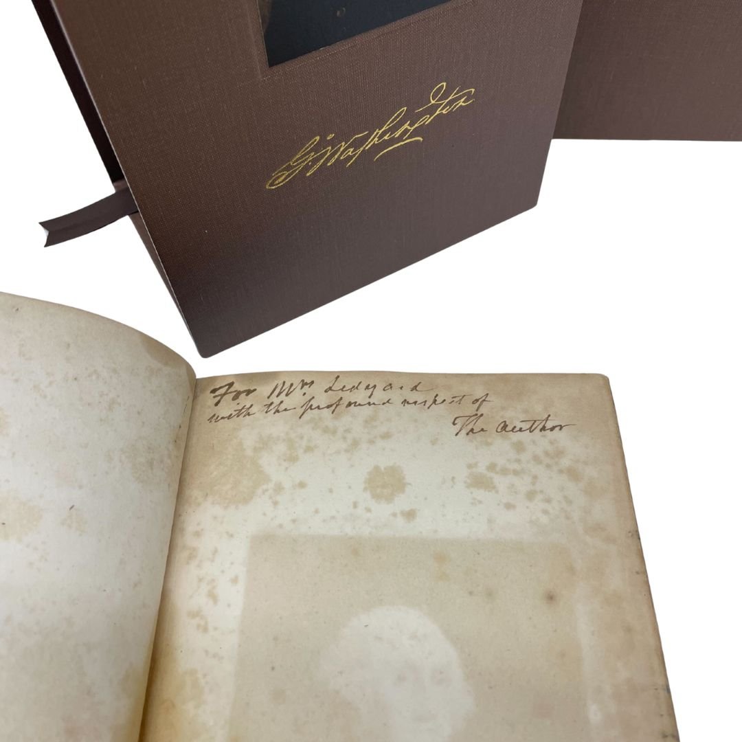 The Life of George Washington, Inscribed by John Marshall, Second Edition, in Two Volumes, 1832, with Accompanying Atlas to Marshall’s Life of Washington, 1832 - The Great Republic