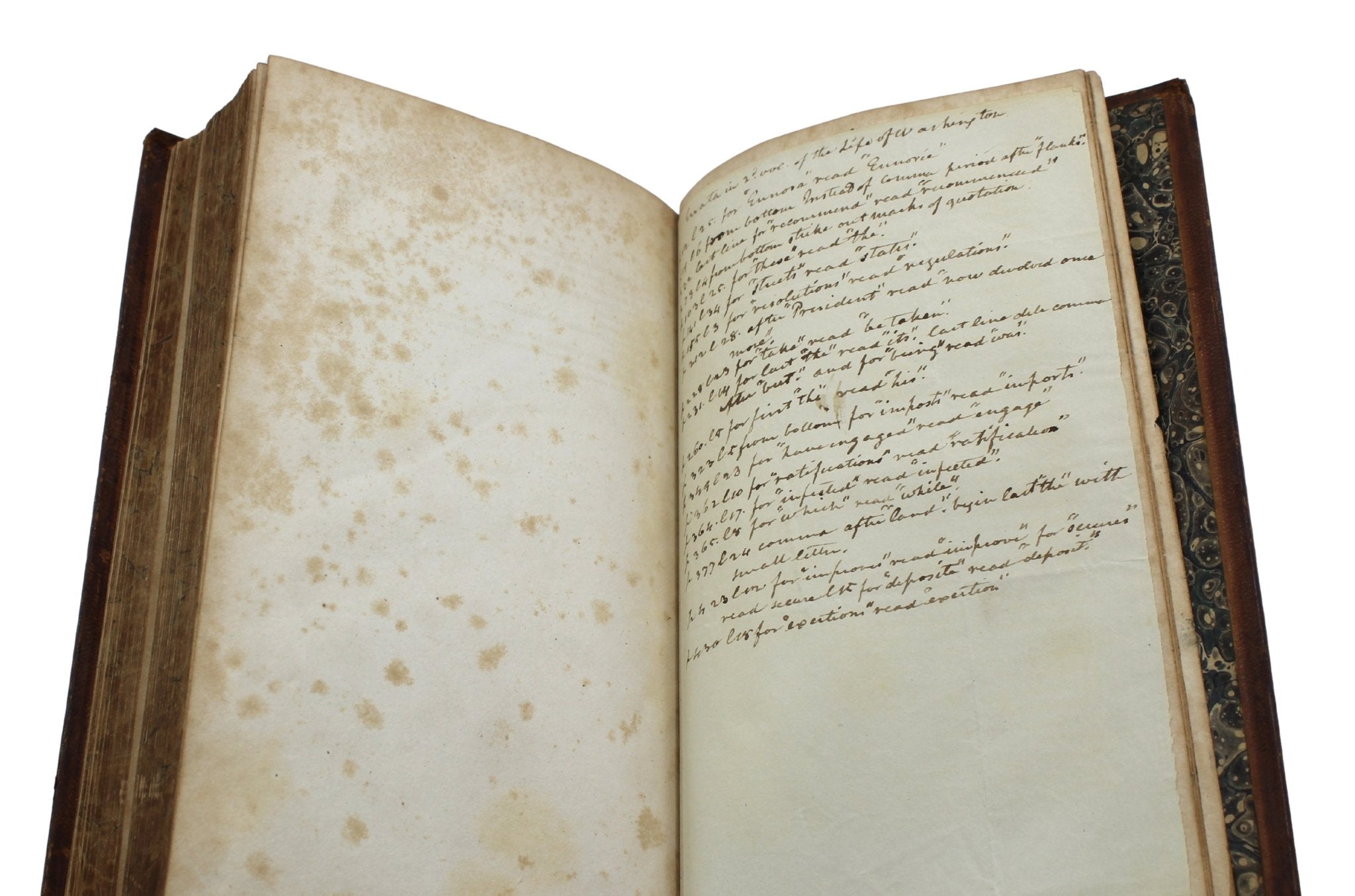 The Life of George Washington, Inscribed by John Marshall, Second Edition, in Two Volumes, 1832, with Accompanying Atlas to Marshall’s Life of Washington, 1832 - The Great Republic