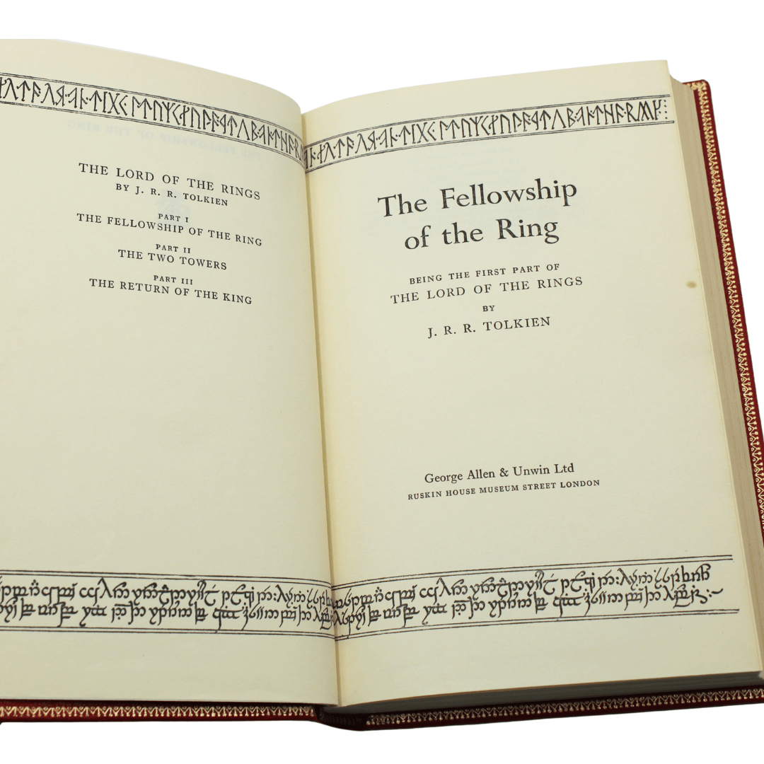 The Lord of the Rings Trilogy by J.R.R. Tolkien, First Edition, Three Volume Set, 1956, 1955 - The Great Republic
