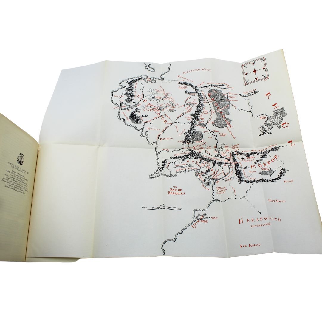 The Lord of the Rings Trilogy by J.R.R. Tolkien, First Edition, Three Volume Set, 1956, 1955 - The Great Republic