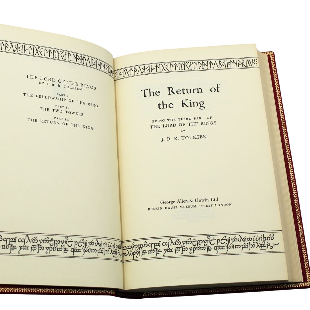 The Lord of the Rings Trilogy by J.R.R. Tolkien, First Edition, Three Volume Set, 1956, 1955 - The Great Republic