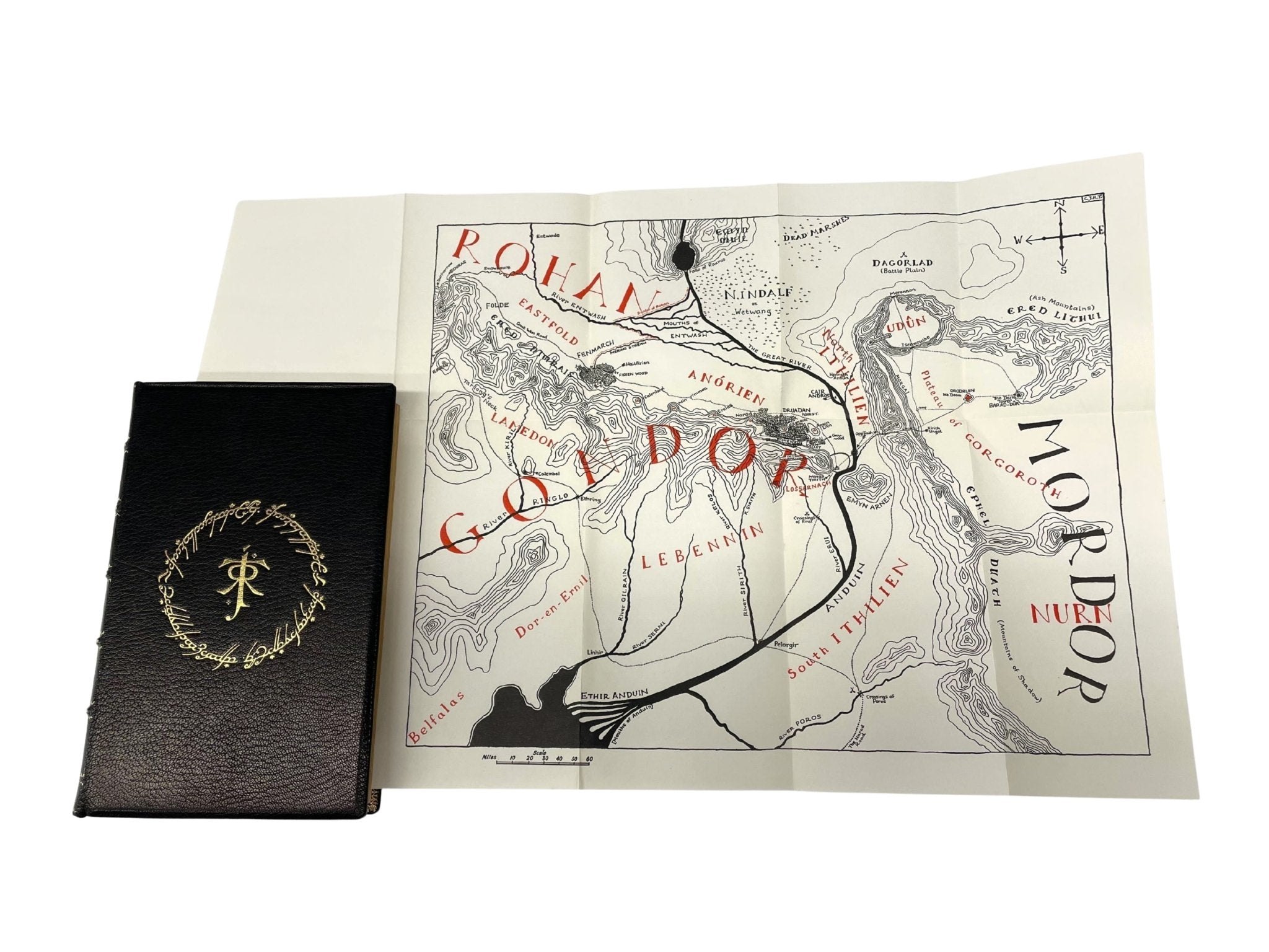 The Lord of the Rings Trilogy by J.R.R. Tolkien, Three Volume Set, First Editions, Fifth Impressions, 1956, 1957,1959 - The Great Republic