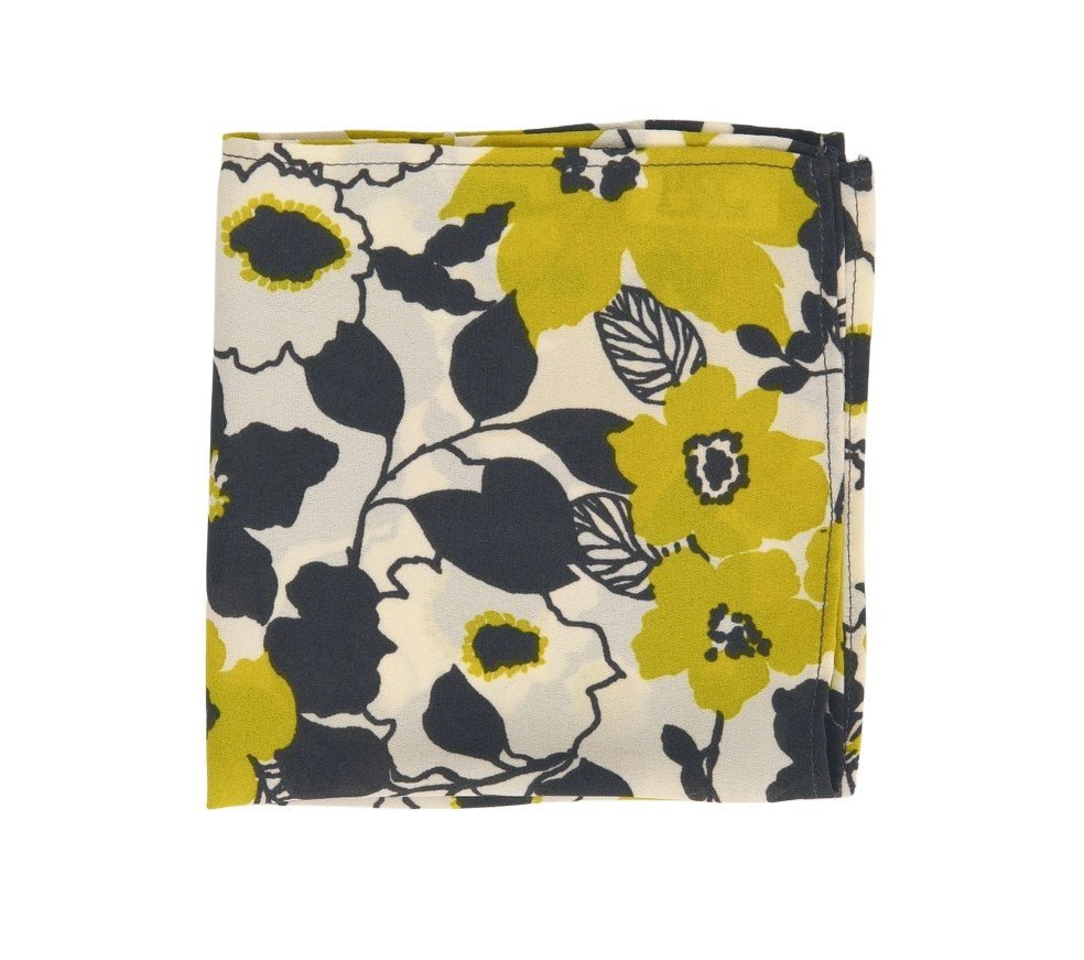 The Natasha Floral Pocket Square - The Great Republic