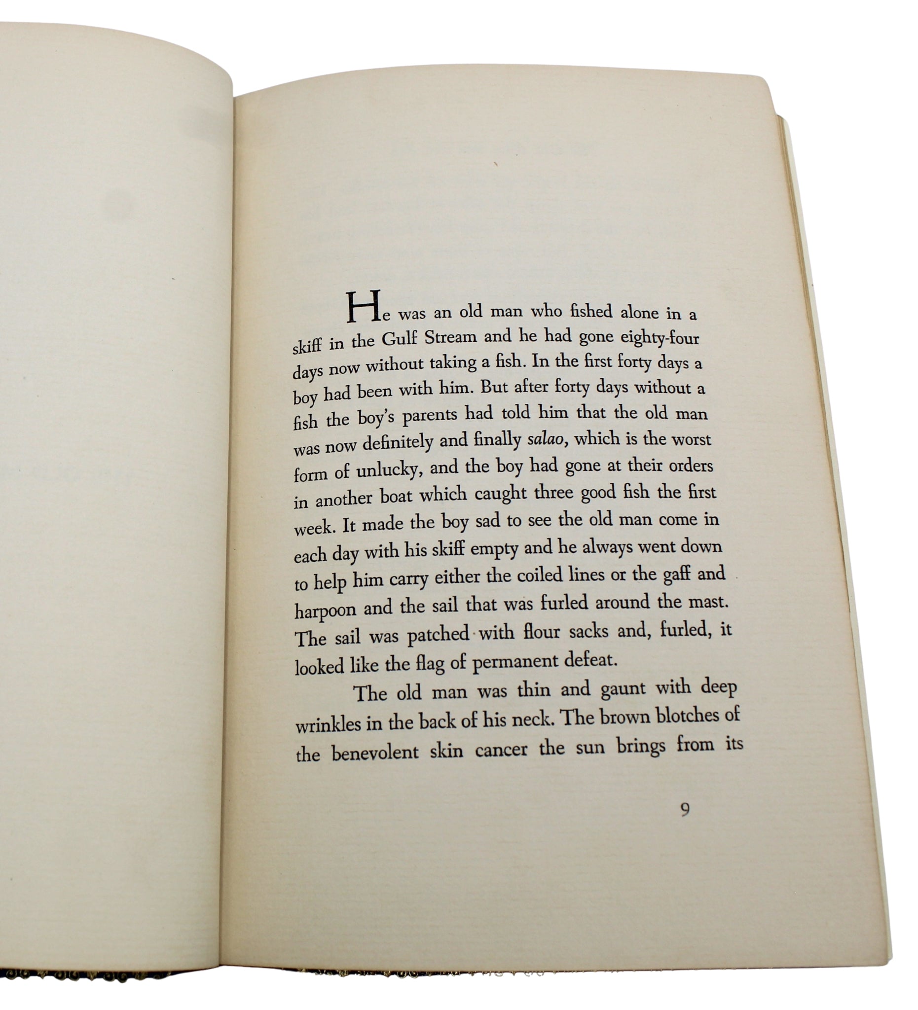 The Old Man and the Sea by Ernest Hemingway, First Edition, 1952 - The Great Republic