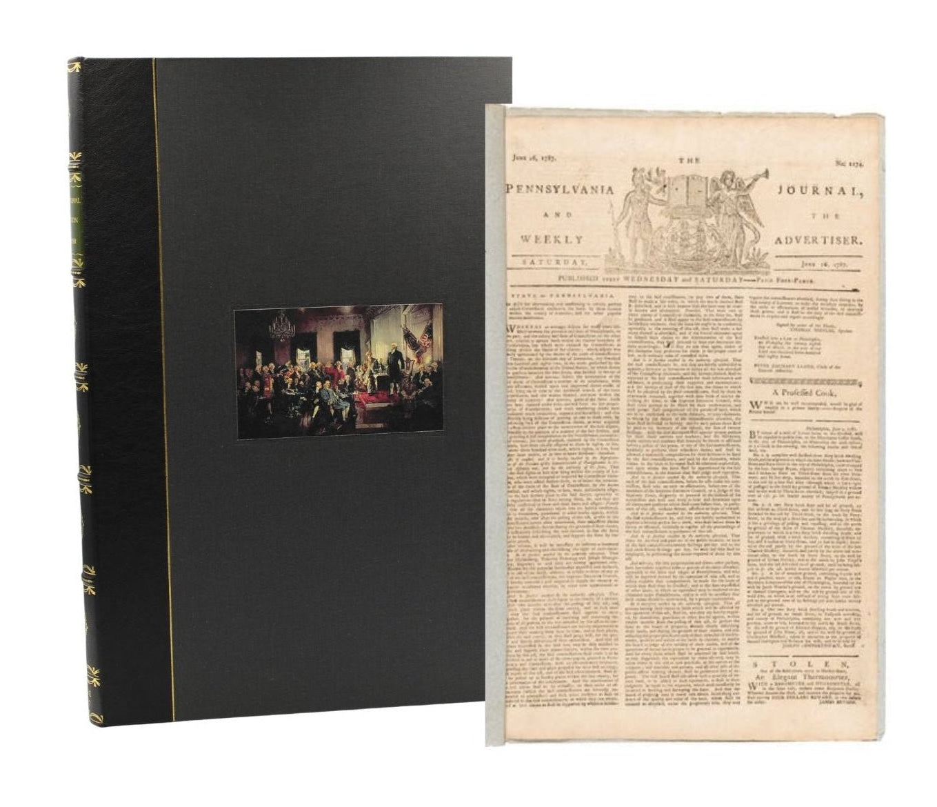 The Pennsylvania Journal and The Weekly Advertiser, with Coverage of the Constitutional Convention in Philadelphia, Issued June 16, 1787 - The Great Republic