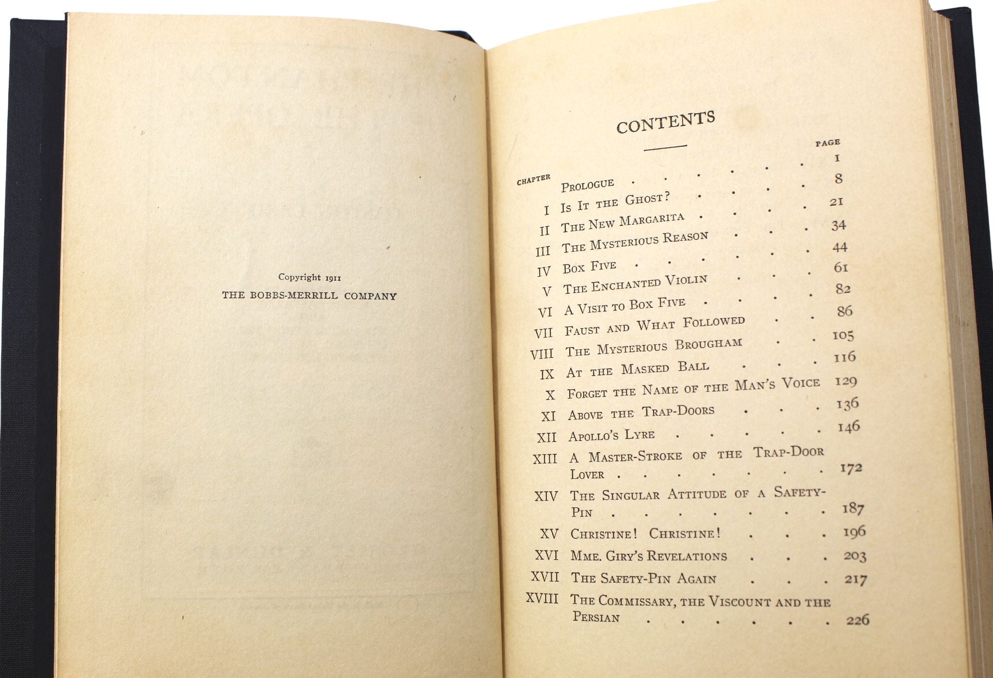 The Phantom of the Opera by Gaston Leroux, Signed by Actress Carla Laemmle, Photoplay Edition, 1925 - The Great Republic