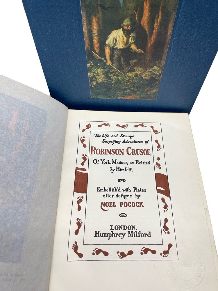 The Robinson Crusoe by Daniel Defoe, Illustrated, 1931 - The Great Republic