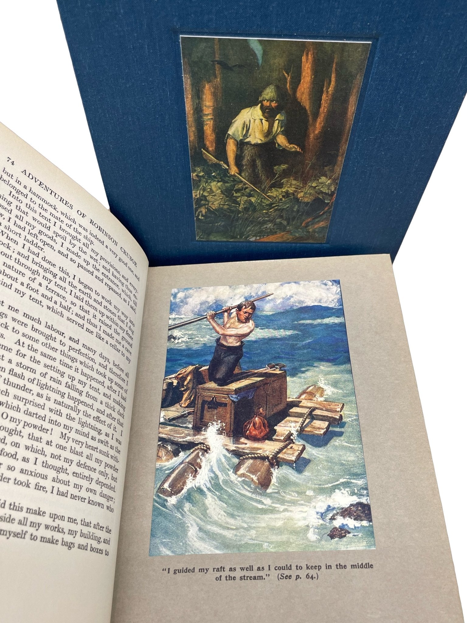 The Robinson Crusoe by Daniel Defoe, Illustrated, 1931 - The Great Republic