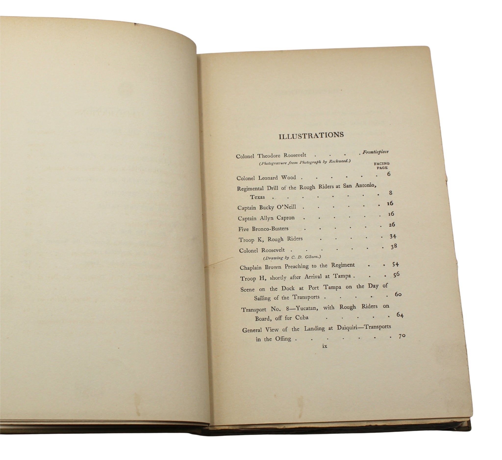The Rough Riders by Theodore Roosevelt, First Edition, in Original Boards, 1899 - The Great Republic
