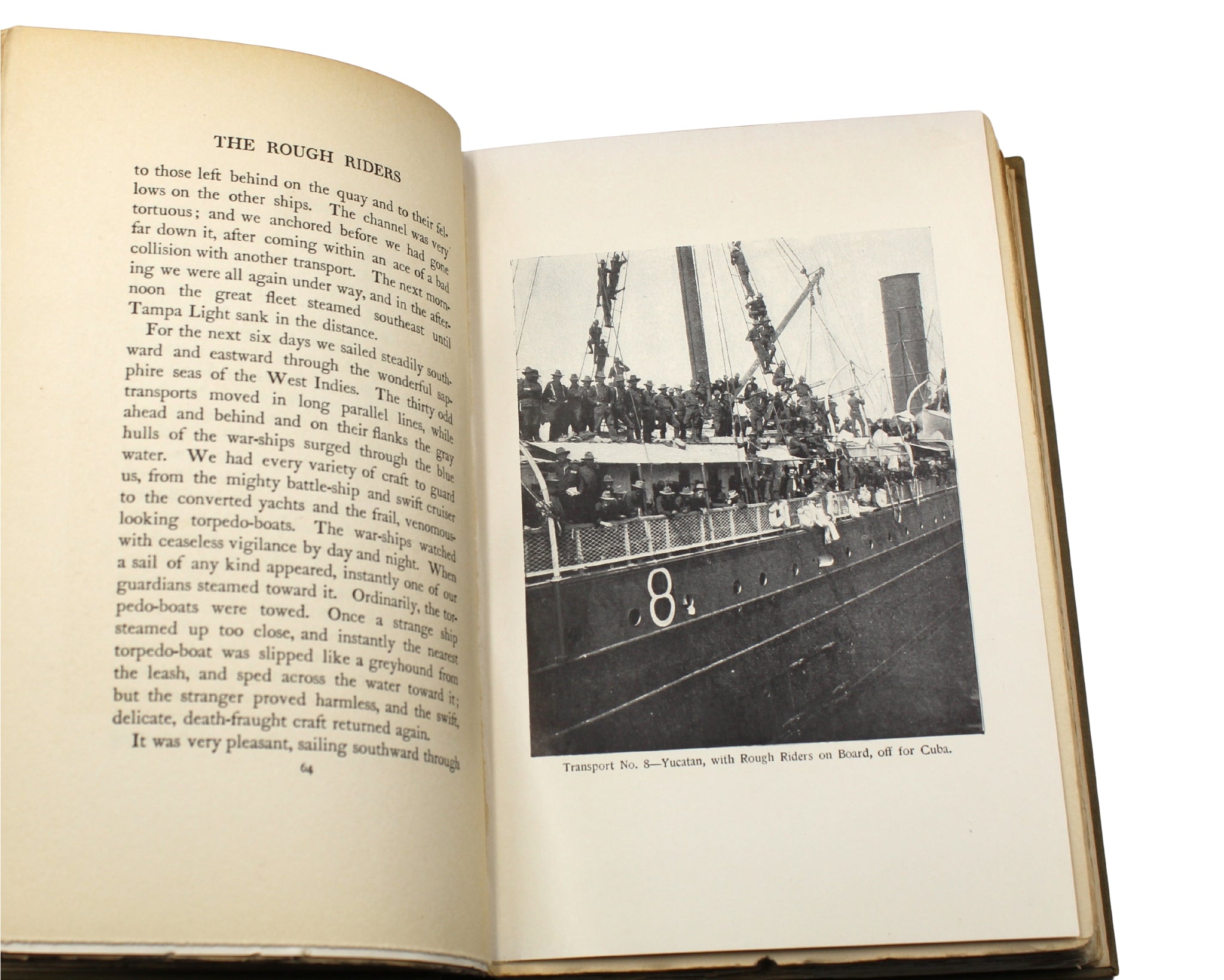 The Rough Riders by Theodore Roosevelt, First Edition, in Original Boards, 1899 - The Great Republic