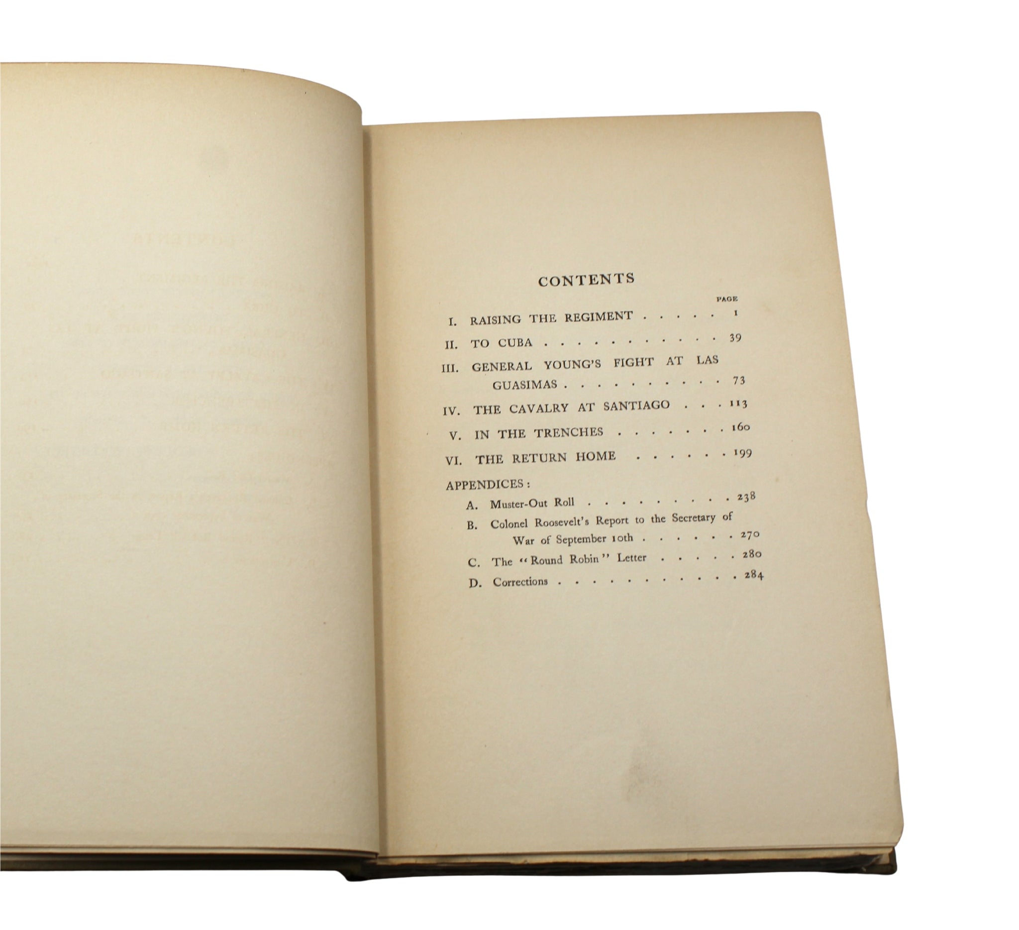 The Rough Riders by Theodore Roosevelt, First Edition, in Original Boards, 1899 - The Great Republic