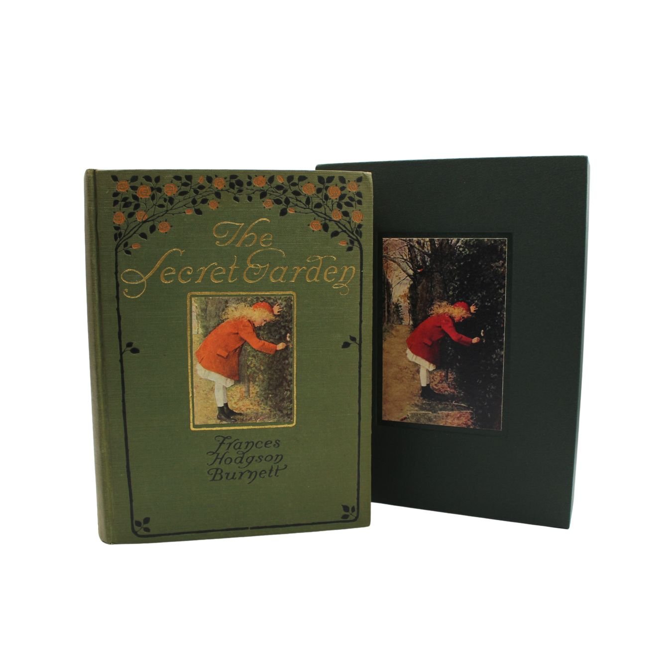 The Secret Garden by Frances Hodgson Burnett, Illustrated by Maria L. Kirk, Deluxe Illustrated Gift Issue, 1911 - The Great Republic