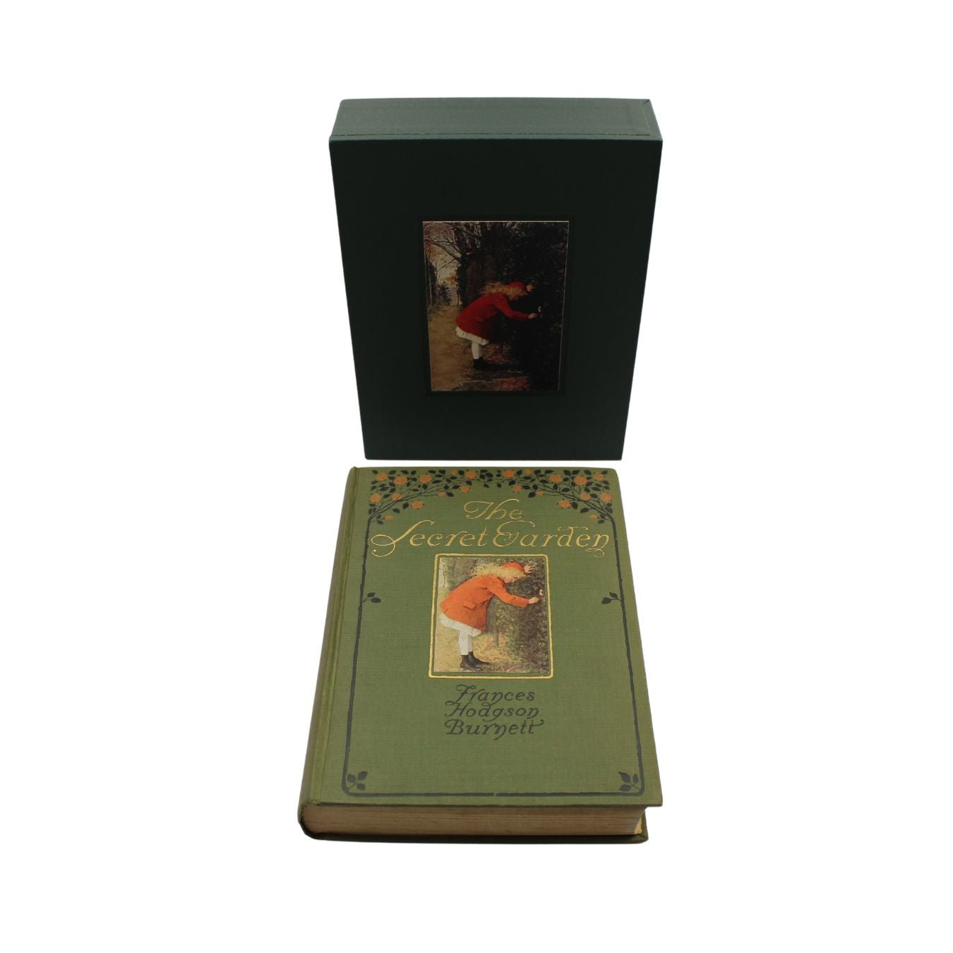 The Secret Garden by Frances Hodgson Burnett, Illustrated by Maria L. Kirk, Deluxe Illustrated Gift Issue, 1911 - The Great Republic
