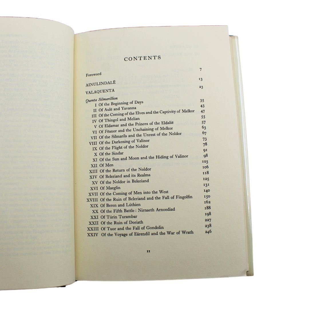 The Silmarillion by J. R. R. Tolkien, First U.S. Edition, First Printing, in Original Dust Jacket, 1977 - The Great Republic