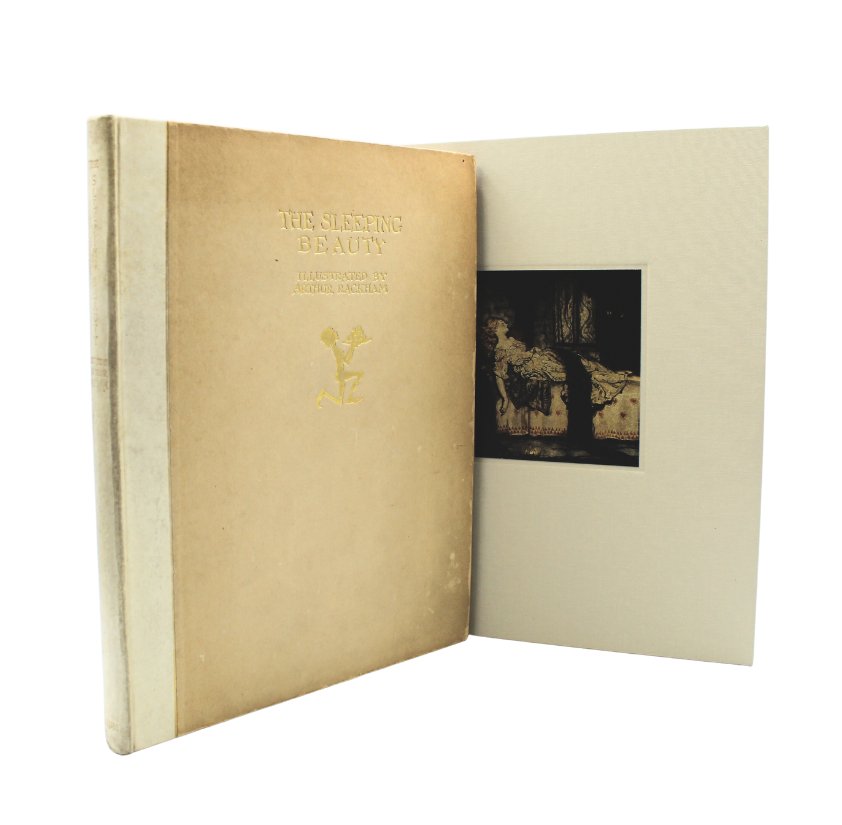 The Sleeping Beauty, Edited by C. S. Evans, Illustrated and Signed by Arthur Rackham, Limited Edition de Luxe, 1920 - The Great Republic