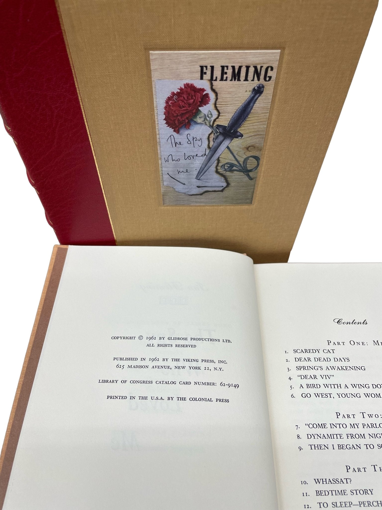 The Spy Who Loved Me by Ian Fleming, First US Edition, 1962 - The Great Republic