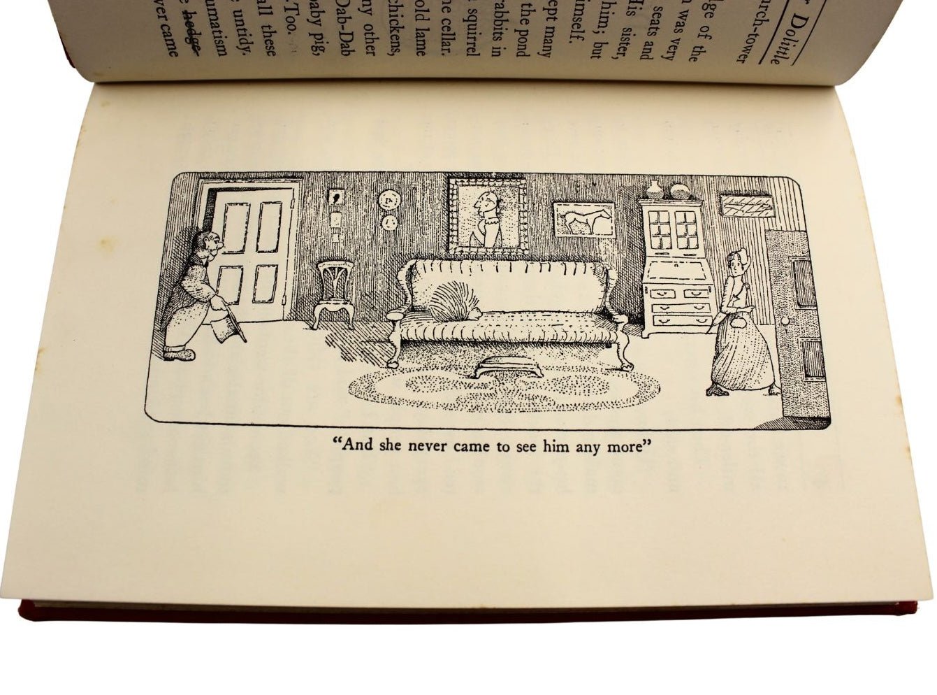 The Story of Doctor Doolittle by Hugh Lofting, Illustrated, First Edition, Later Printing, 1948 - The Great Republic