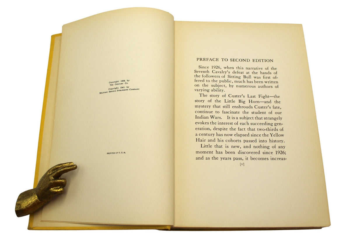 The Story of the Little Big Horn by Colonel W. A. Graham, Second Edition, in Dust Jacket, 1941 - The Great Republic