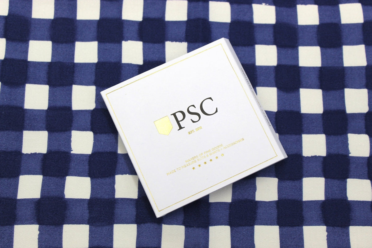 The Sutton Plaid Pocket Square - The Great Republic