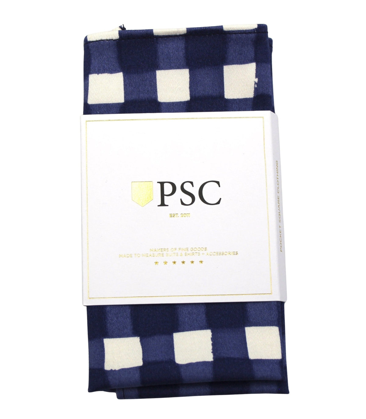 The Sutton Plaid Pocket Square - The Great Republic