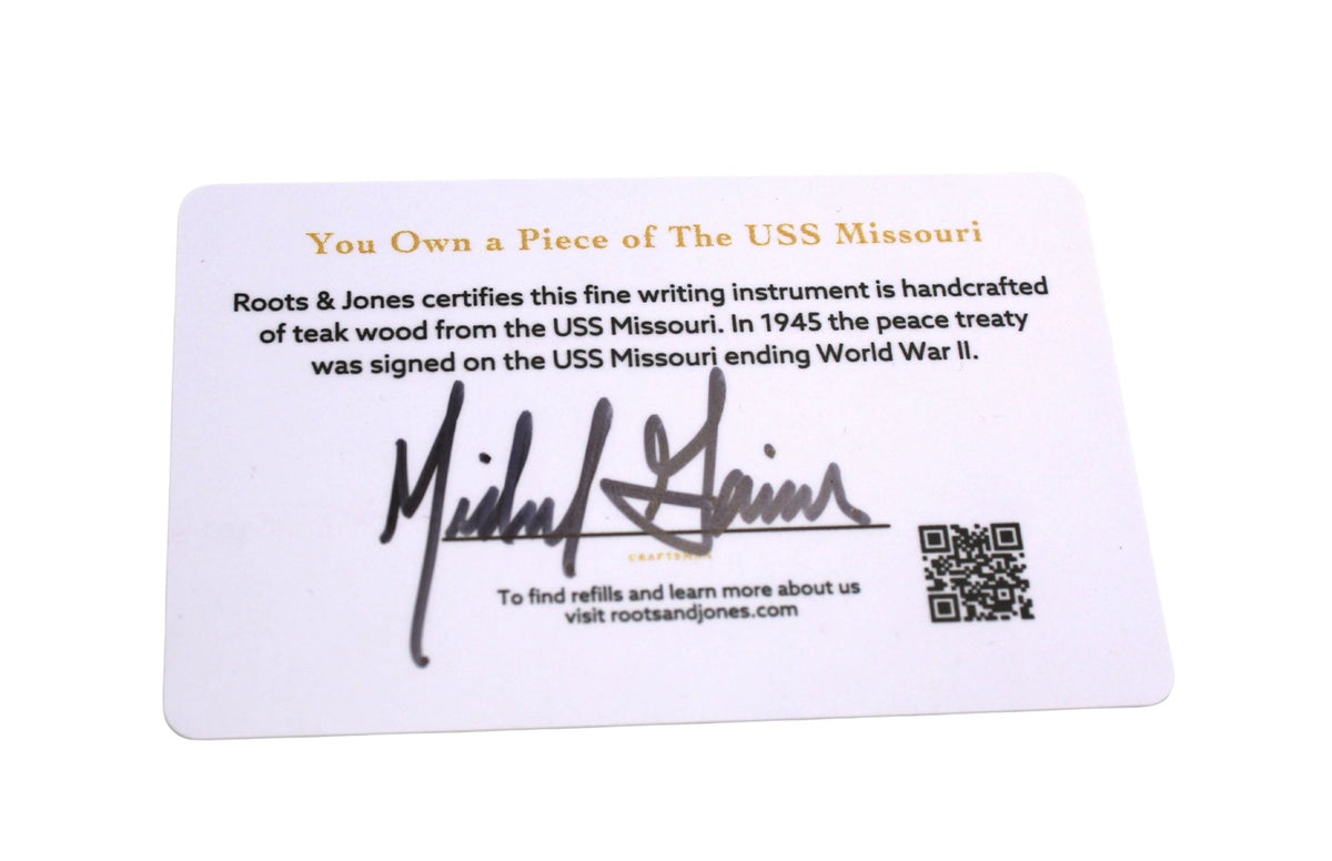 The USS Missouri Fountain Pen - The Great Republic