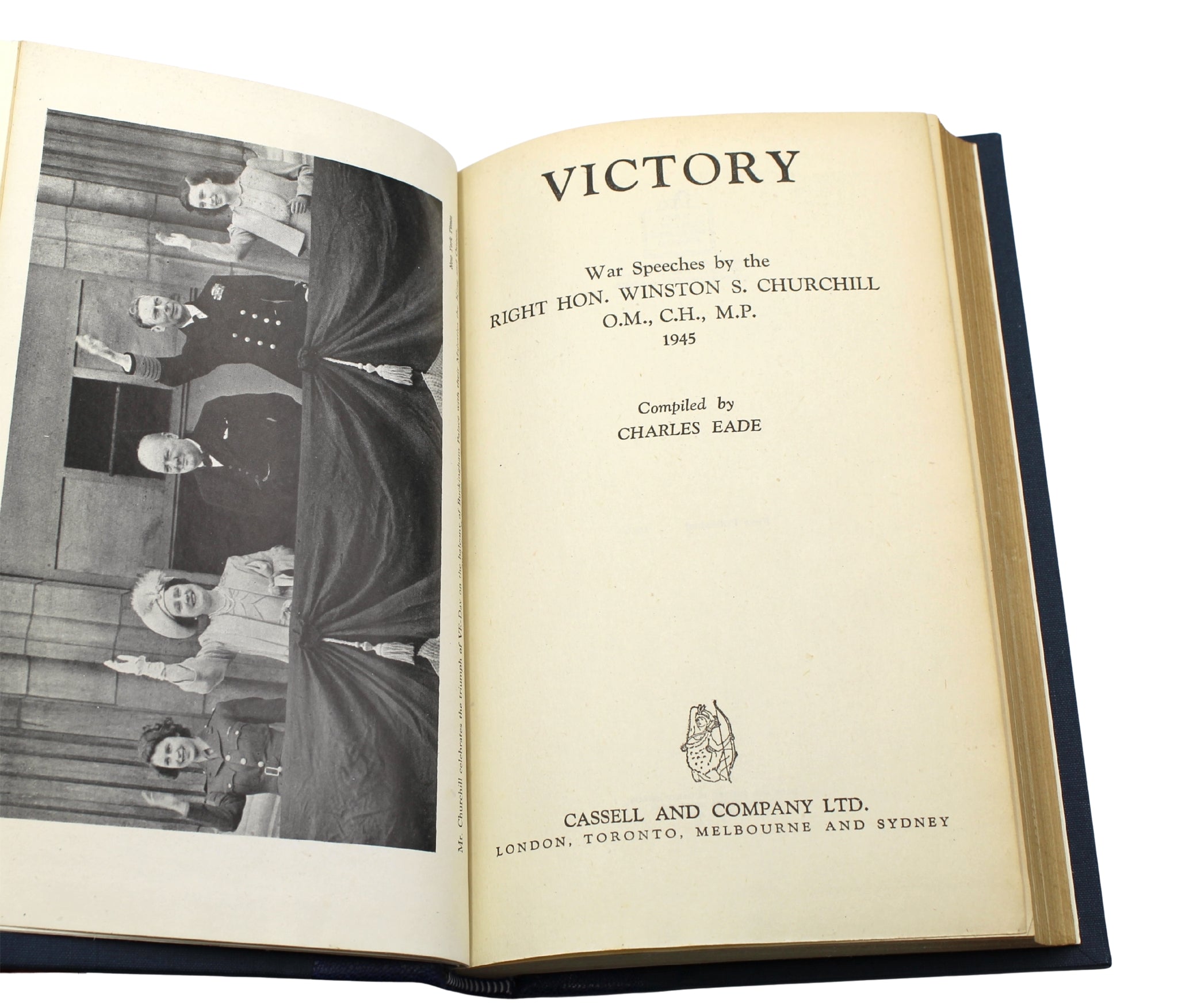 The War Speeches and Secret Session Speeches by Winston Churchill, First Editions, 7 Volume Set, 1941 - 46 - The Great Republic