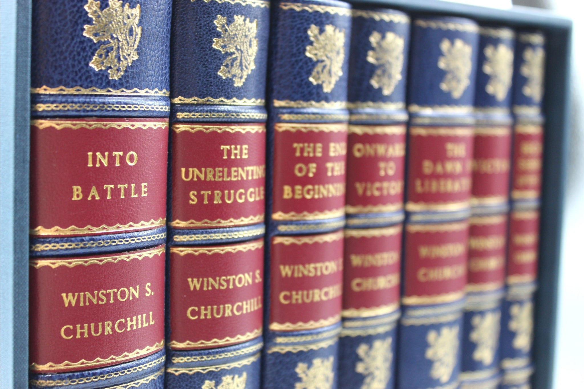 The War Speeches and Secret Session Speeches by Winston Churchill, First Editions, 7 Volume Set, 1941 - 46 - The Great Republic