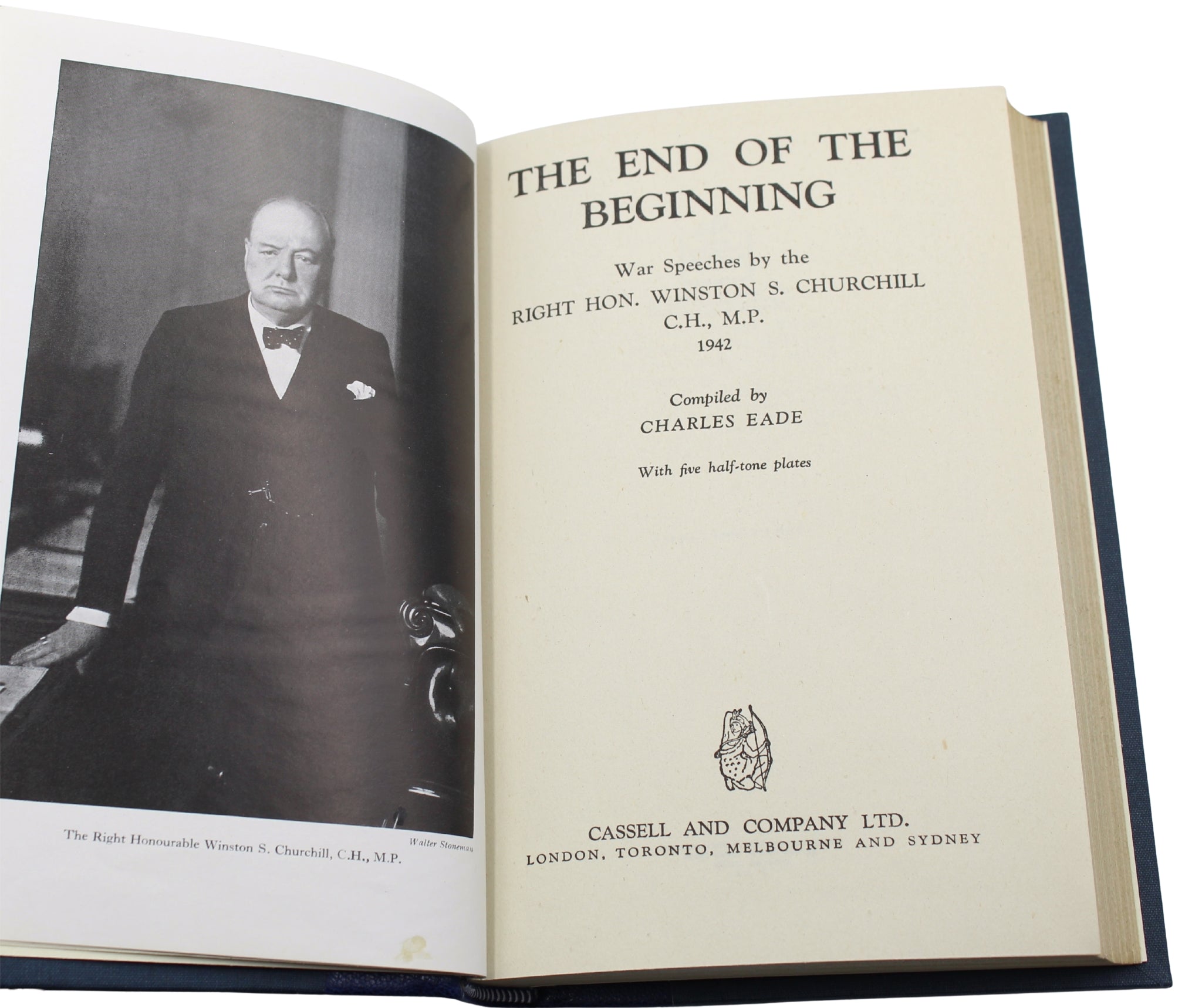 The War Speeches and Secret Session Speeches by Winston Churchill, First Editions, 7 Volume Set, 1941 - 46 - The Great Republic