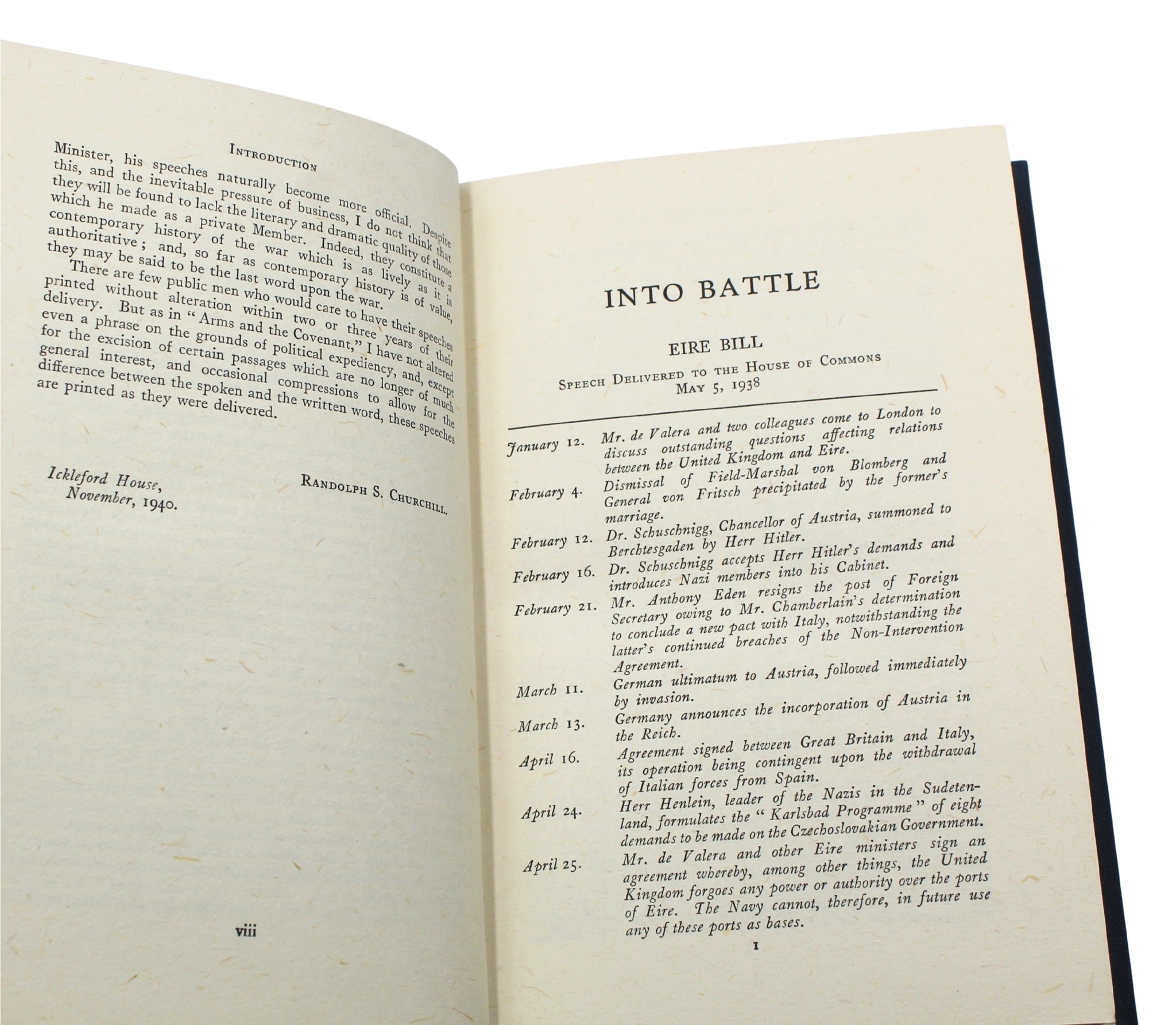 The War Speeches and Secret Session Speeches by Winston Churchill, First Editions, 7 Volume Set, 1941 - 46 - The Great Republic