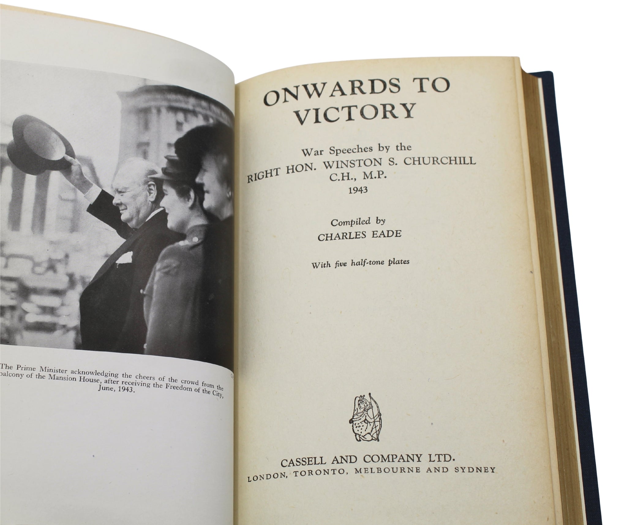 The War Speeches and Secret Session Speeches by Winston Churchill, First Editions, 7 Volume Set, 1941 - 46 - The Great Republic