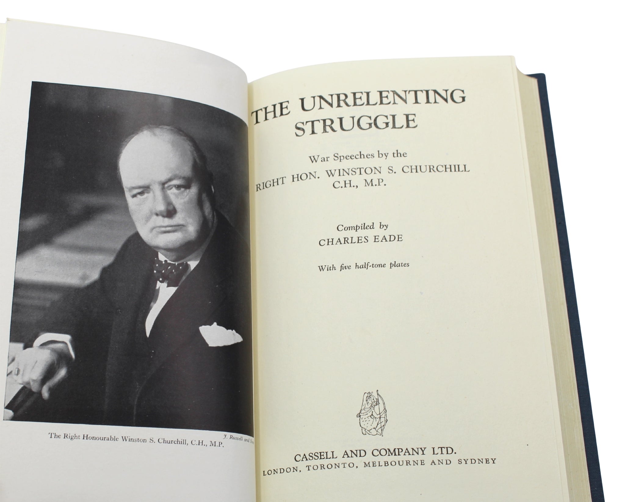 The War Speeches and Secret Session Speeches by Winston Churchill, First Editions, 7 Volume Set, 1941 - 46 - The Great Republic