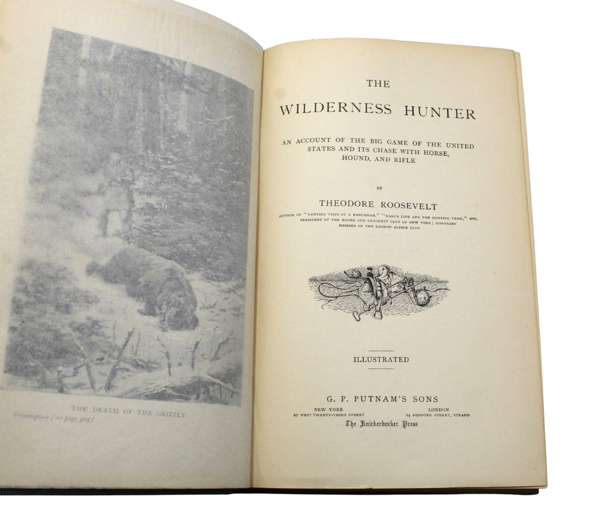 The Wilderness Hunter by Theodore Roosevelt, 1893 - The Great Republic