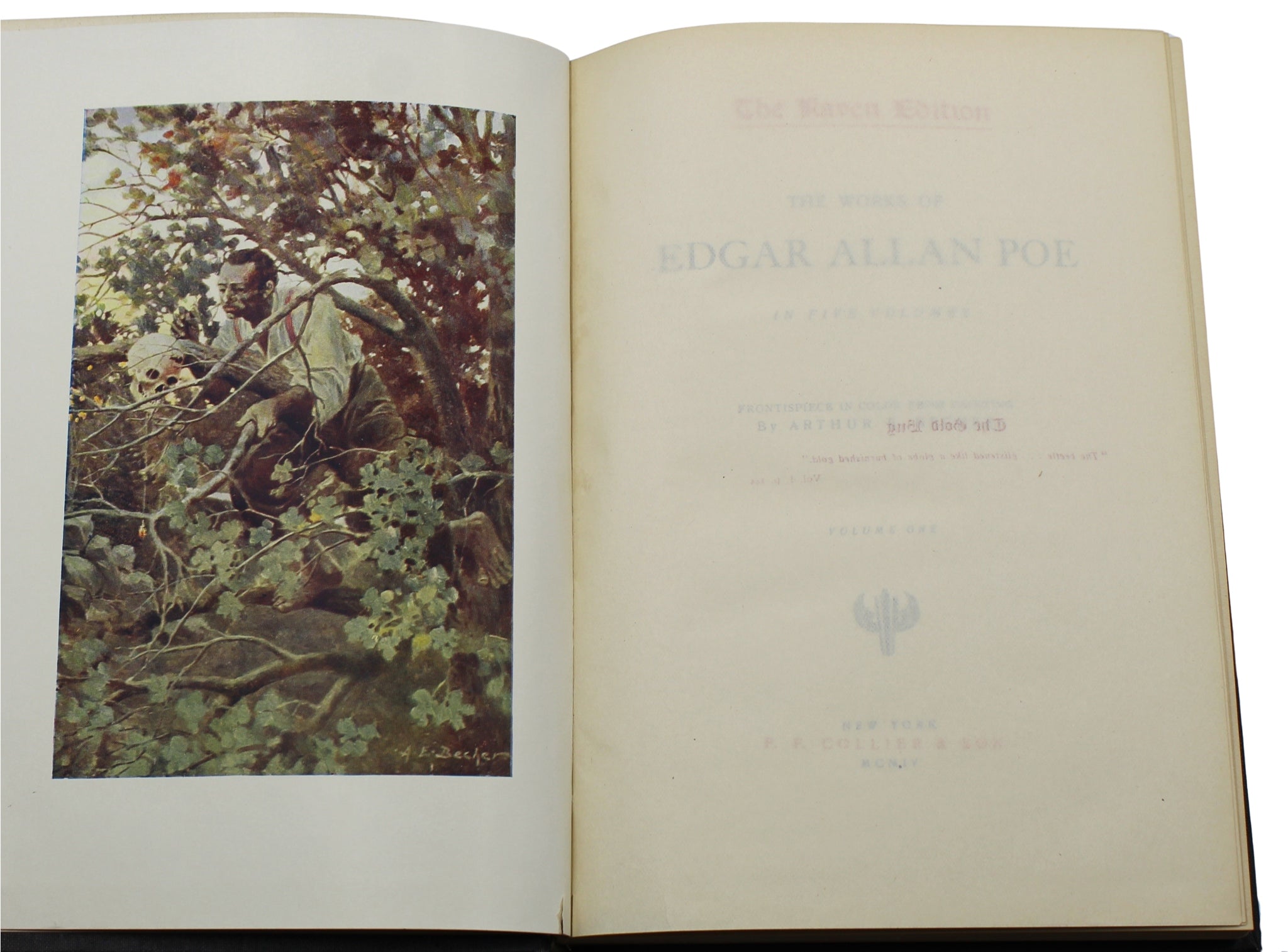 The Works of Edgar Allen Poe, Raven Edition, Five Volume Set, 1904 - The Great Republic