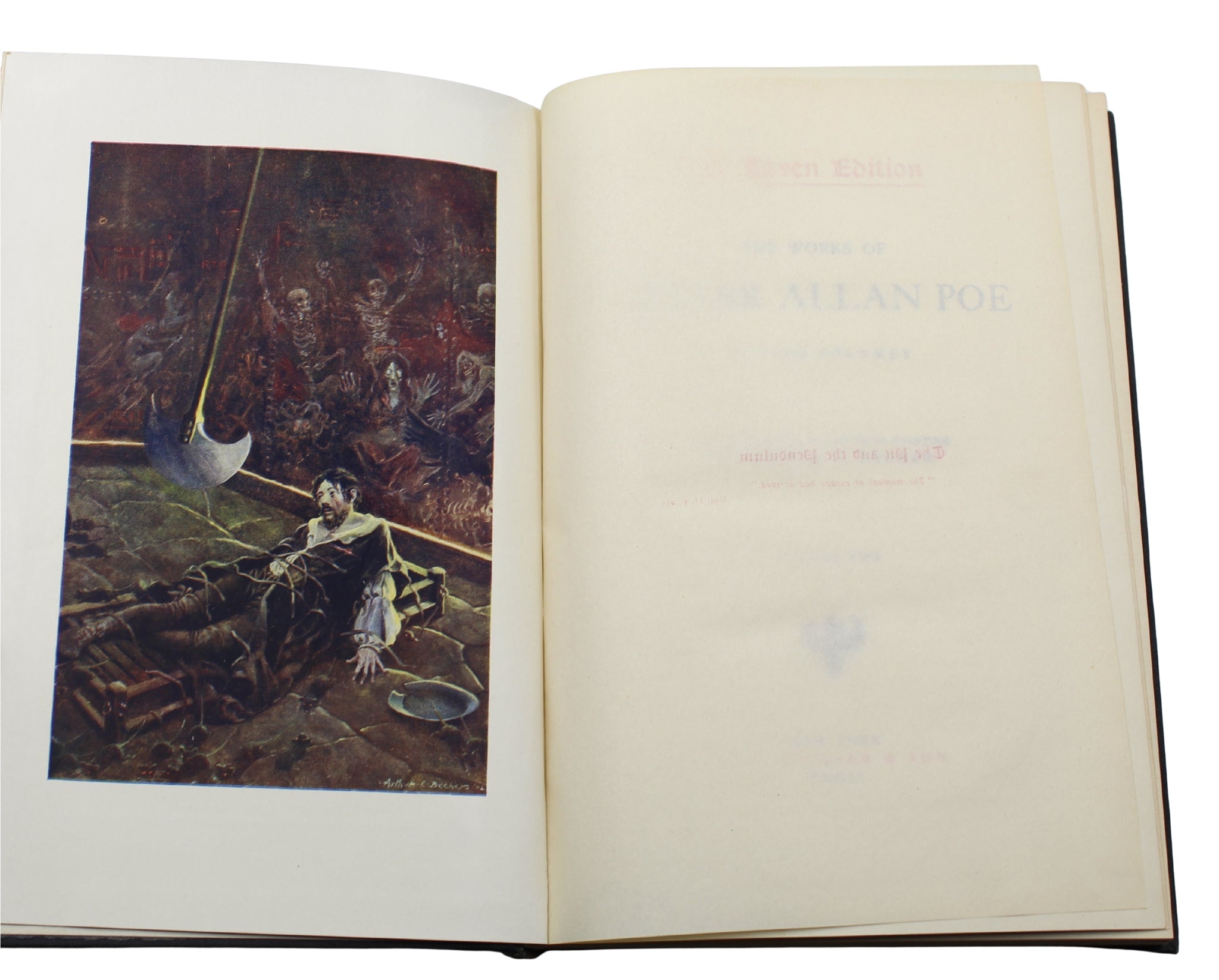 The Works of Edgar Allen Poe, Raven Edition, Five Volume Set, 1904 - The Great Republic