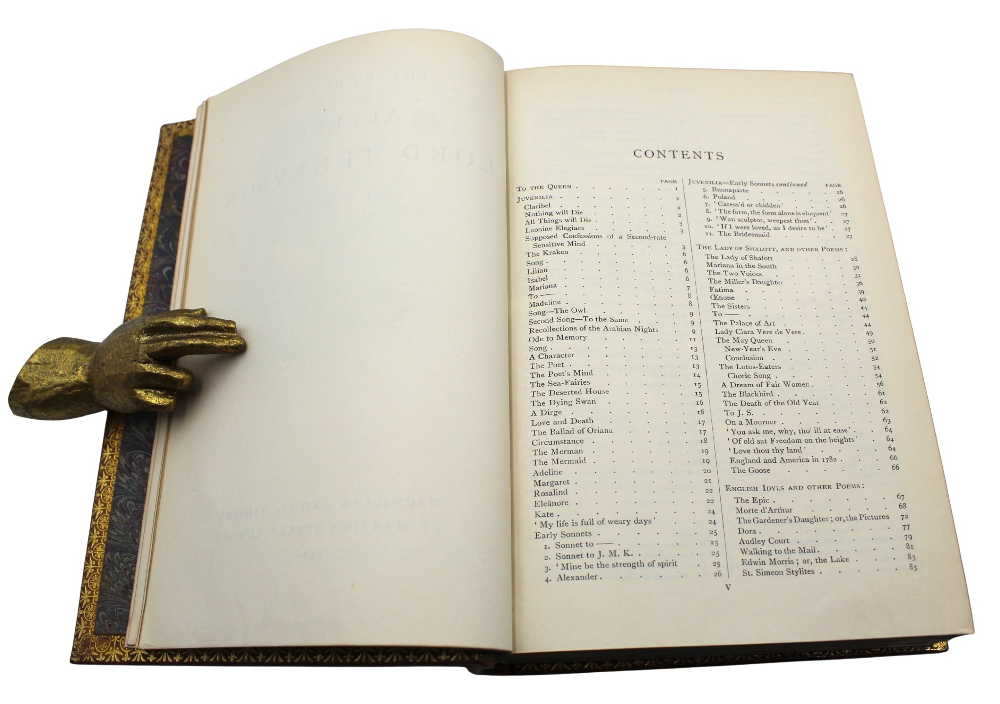 The Works of Lord Alfred Tennyson, Poet Laureate, Complete Edition, 1926 - The Great Republic