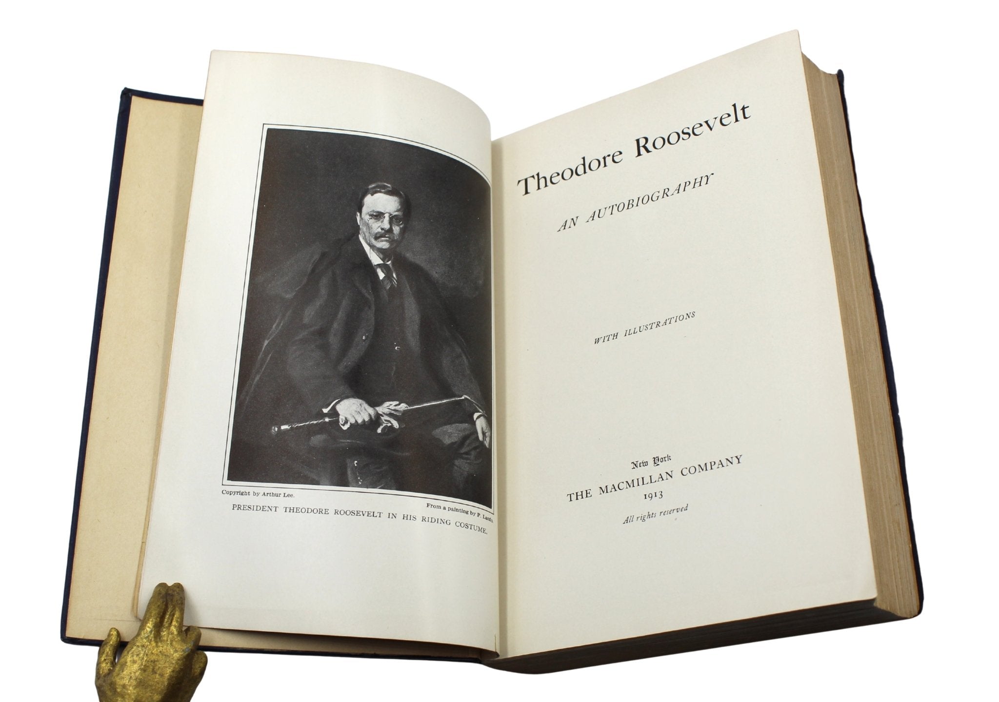 Theodore Roosevelt: An Autobiography by Theodore Roosevelt, First Edition, 1913 - The Great Republic