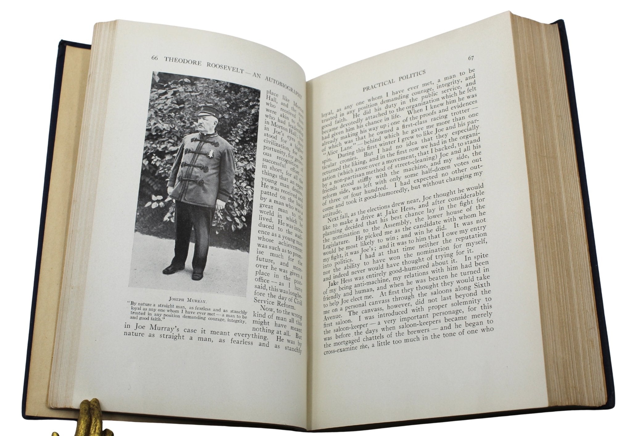 Theodore Roosevelt: An Autobiography by Theodore Roosevelt, First Edition, 1913 - The Great Republic